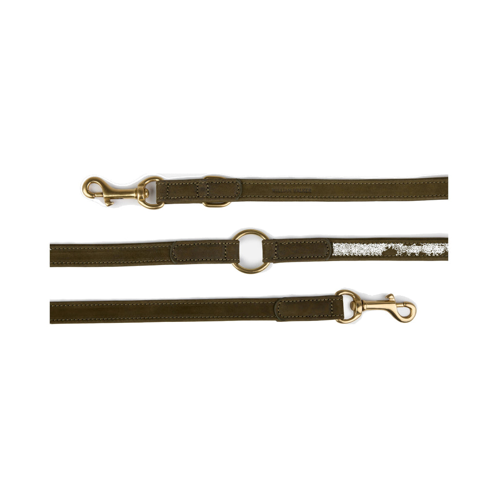 Heritage Nubuck Leather Leash